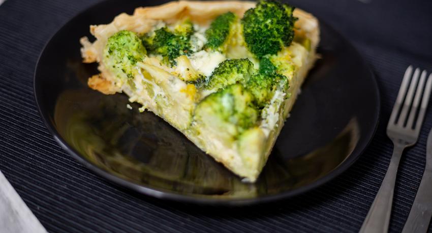 Broccoli And Goats’ Cheese Tart