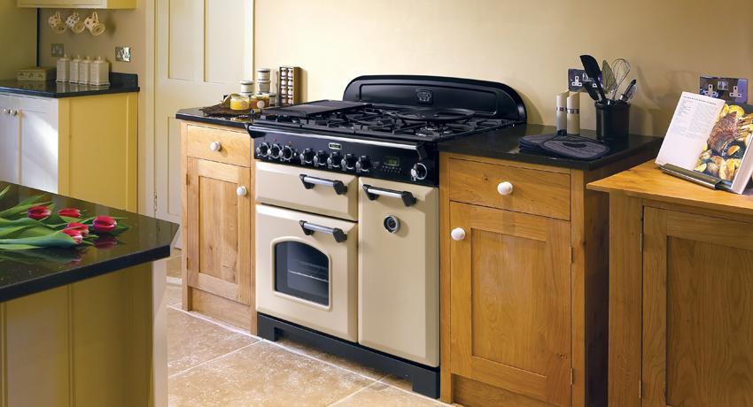 Falcon Classic Deluxe 90 Gas-Elektro - Cream