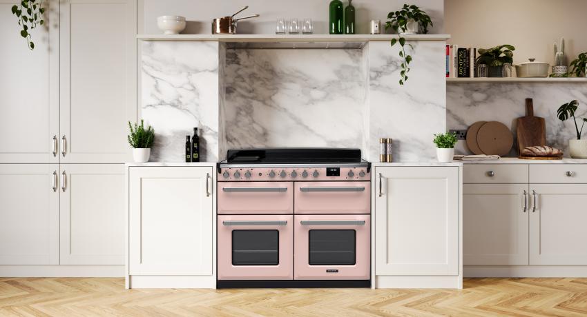 Falcon Estel Deluxe 110 Inductie met sudderoven - Pale Pink