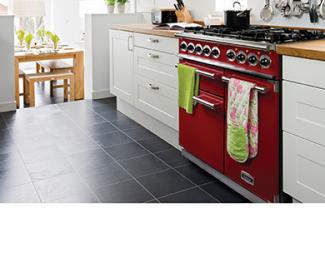 Falcon Deluxe 100 Dual Fuel in Cherry Red