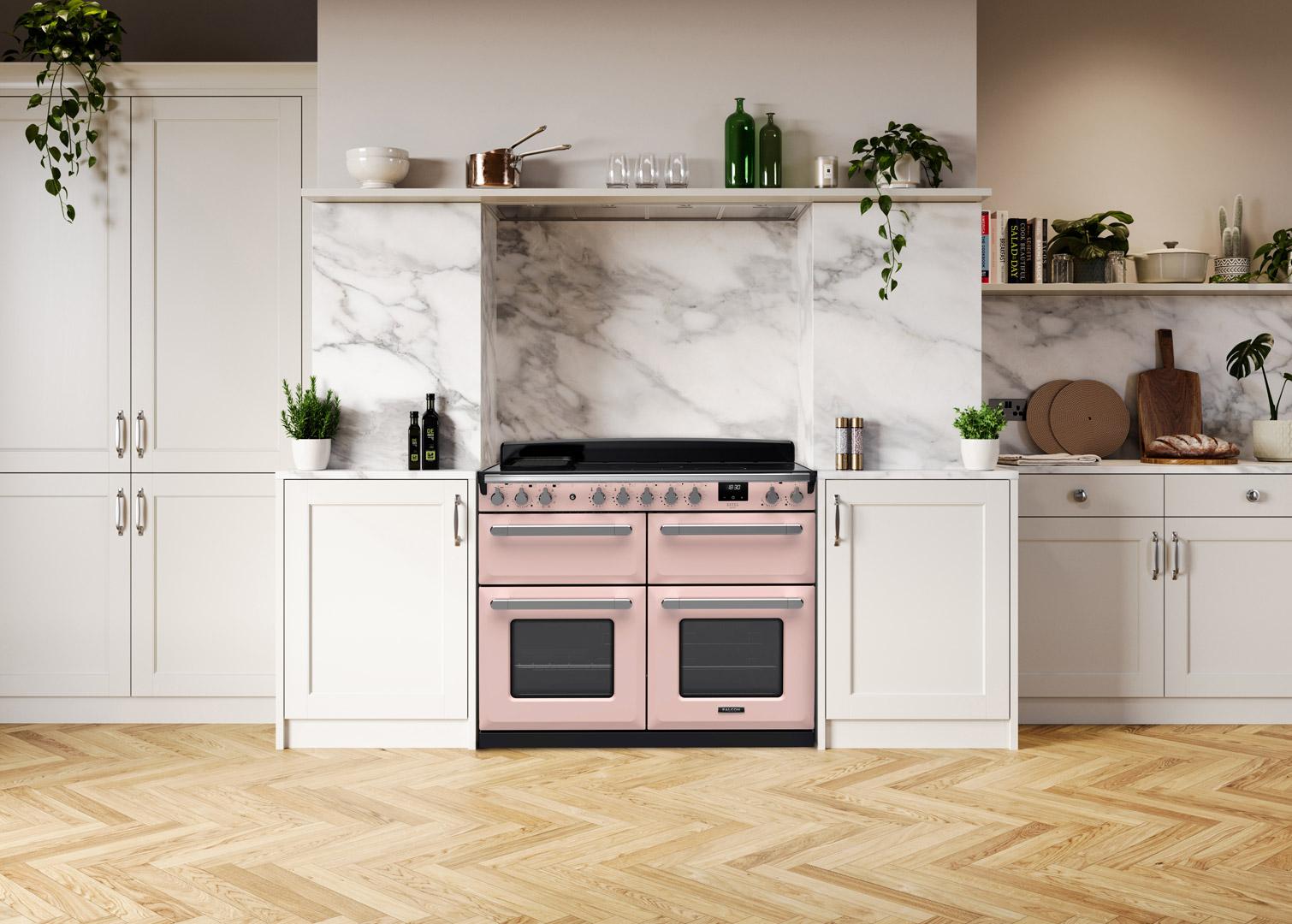 Falcon Estel Deluxe, Pale Pink/Chroom