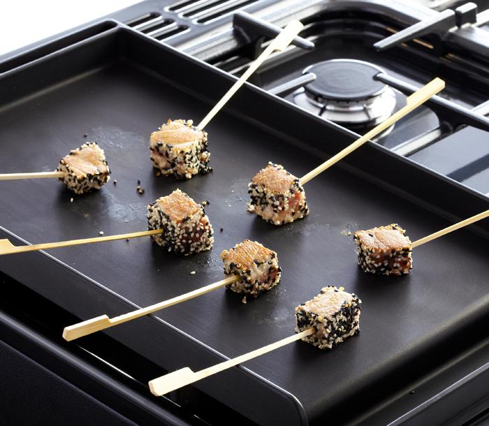 Falcon Professional+ FX/FXP 90 gas hob with Teppanyaki griddle